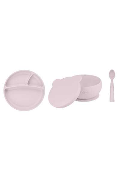 OiOi 3 Piece Nutrition Set Misty Lilac