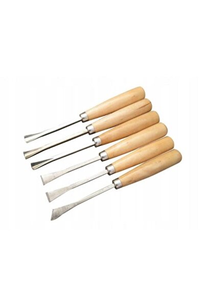 CONDOR Carving Chisels, Set of 6 Pieces, 16.5 cm,