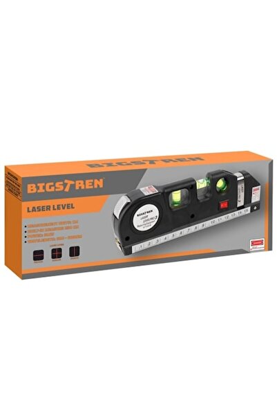 Bigstren Laser Level, 250cm, Bigstren, ABS/Steel, Red Laser Color