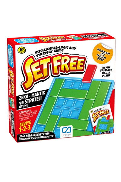 CA Games Set Free +3 Level Educational Intelligence-Logic-Strategy Puzzle Gam...