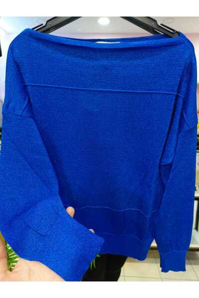 NATUREANGEL Kayık yaka yeni sezon kazak