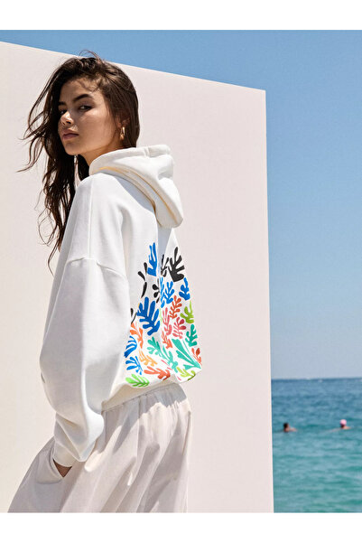 jansogroup سترة رياضية كبيرة الحجم مطبوعة عليها BYE MEANS BYE مع قلنسوة مقاس كبير