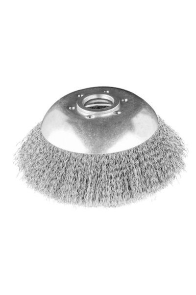 graphite Perie circulară din sârmă de oțel pentru mașină de tuns iarba, 150x2...