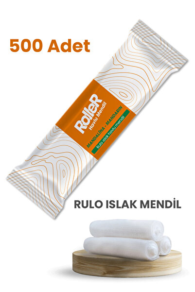 Balkan Mandalina Koku Hijyenik Rulo Havlu Islak Mendil 500 Adet (TEK KULLANIM...