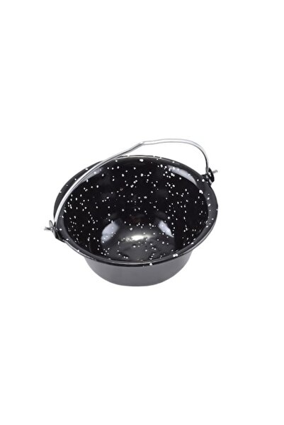 Perfect Home Enameled serving pot, 0.8 L, pearl black,