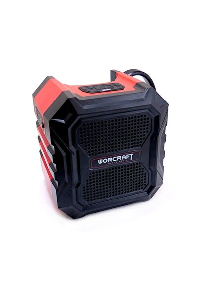 Worcraft Portable Bluetooth Speaker, 15 W, 20V Li-ion (battery not included), 15x16x18 cm,