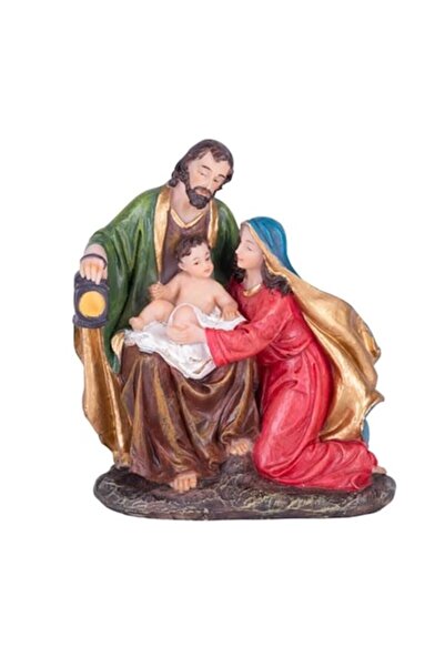 Magic Home Decorațiune de Crăciun, polirășină, scenă a Nașterii Domnului, 10,...