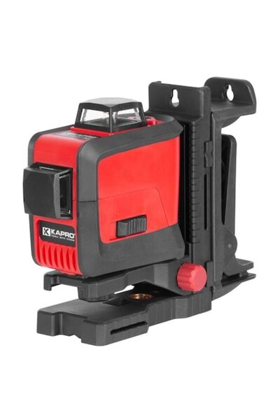 Strend Pro 3D Laser Level, Magnetic Mount, 30 m, with Bag and Accessories, Kapro