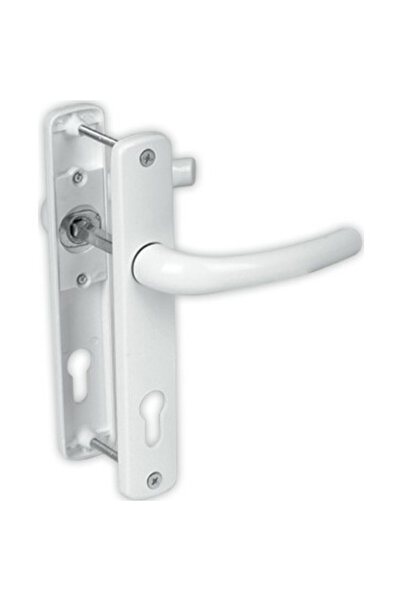 abnturk 22 Cm Yüksek Kaliteli Beyaz Pvc Kapı Kolu