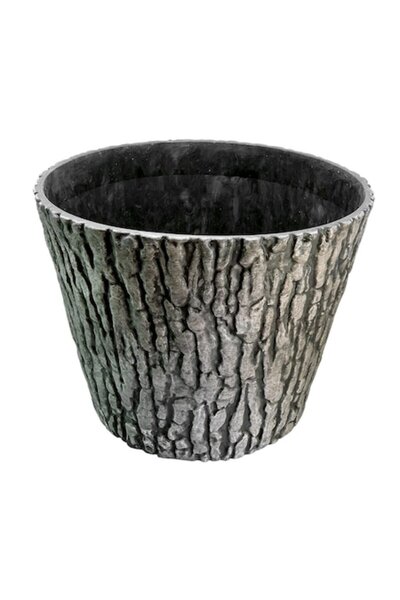 Artool Ghiveci decorativ de grădină cu model de scoarță de copac 38 cm