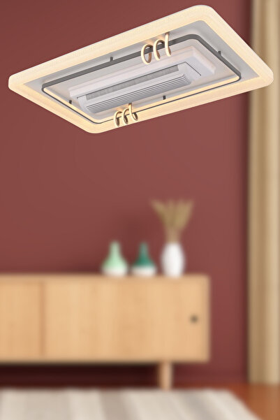 Begüsa Lima 3 Renk Ledli Vantilatör Aydınlatma