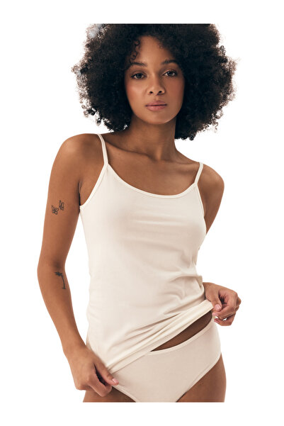 Henderson Women's Undershirt 2-Pack Viscose & Elastane Tank Top Camisole Basic Wear | Blue