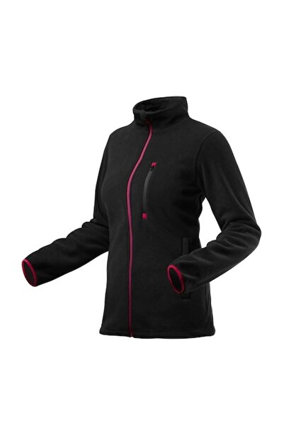 NEO Geaca din lana polara pentru femei, model Woman Line, negru, marimea XL/42,