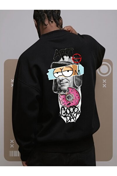 Wish BF Unisex Ανδρικό/Γυναικείο Φούτερ ART GOOD DAY Πολύχρωμο Ειδικό με τύπω...