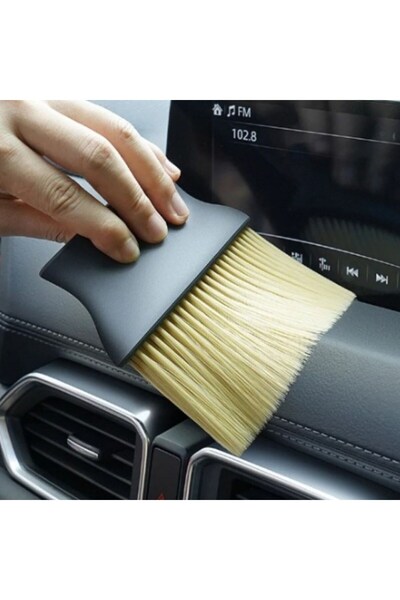 Twin Store Buffer ®   Detailed Dust Cleaning Brush for Vehicles with Soft Bri...