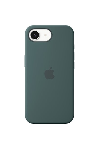Apple Carcasă din silicon pentru iPhone 16e, verde lac