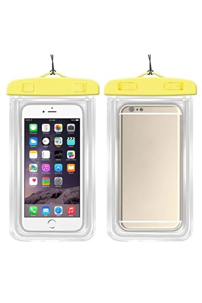 FILL Husa compatibila cu Telefon Waterproof, Perfect Grip, X366, PVC, Galben ...