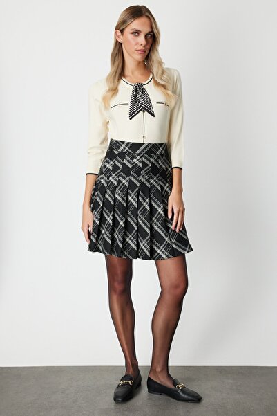 Ekol Pleated Mini Skirt