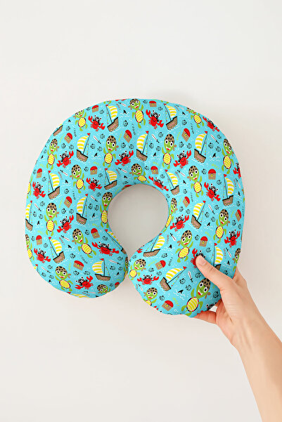 Evimde Bambaşka Pernă pentru gât cu tematică cu creaturi marine drăguțe - Per...