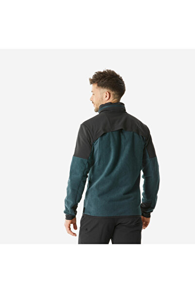 Decathlon Quechua Erkek Sıcak Tutan Outdoor Polar Mont - Yeşil - MH500 Mountain