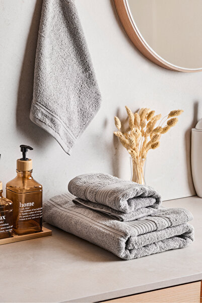 Perotti Towy White 100% Cotton 3-Piece Bath Towel Set