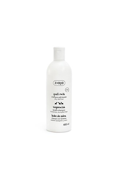 Ziaja Goat Milk Keratin Shampoo 400 ml – Strengthening and Restorative