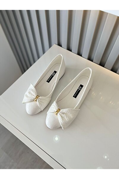 M&B Κομψή λεπτομέρεια με φιόγκο. Μπαλαρίνες Μπαλαρίνες Κάθε βήμα Καθημερινά Άνετες Μεγάλο Μέγεθος (36-43)