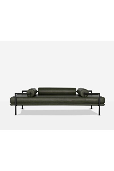 SCY Oryon Şık Kolçak Detaylı Modern Puf Bench Rahat Lobi Koltuğu Kanepe