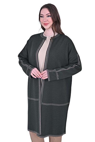 Invee Road Wool Knitwear Cardigan Khaki