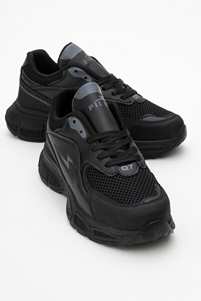 CCWAY AYAKKABI Pantofi sport Anorak pentru femei NEGRU NEGRU