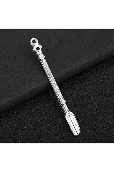 Choice Silver 5Pcs Mini Shovel Powder Spoon Kitchen Supplies 10PCS Cigarette Metal Micro-tuning Bottle Tea