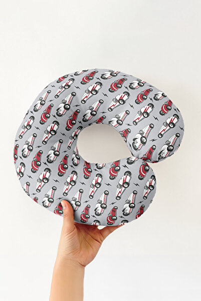 Evimde Bambaşka Pernă pentru gât cu model de mașină - Pernă de călătorie din ...