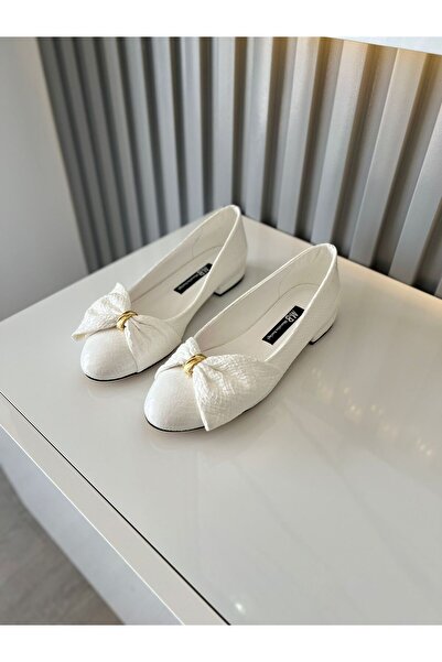 M&B Κομψή λεπτομέρεια με φιόγκο. Μπαλαρίνες Μπαλαρίνες Κάθε βήμα Καθημερινά Άνετες Μεγάλο Μέγεθος (36-43)