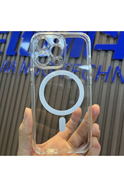 Flippy Protective case for iPhone 14 Pro Mag Safe, 2in1 magnetic charging, Silicone, Transparent