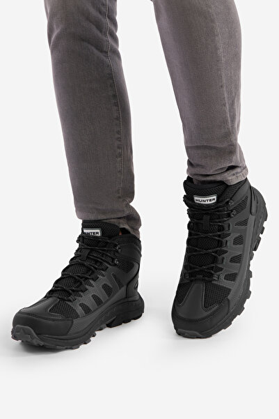 Hunter ανδρικά παπούτσια πεζοπορίας 5903419693298 Μαύρο