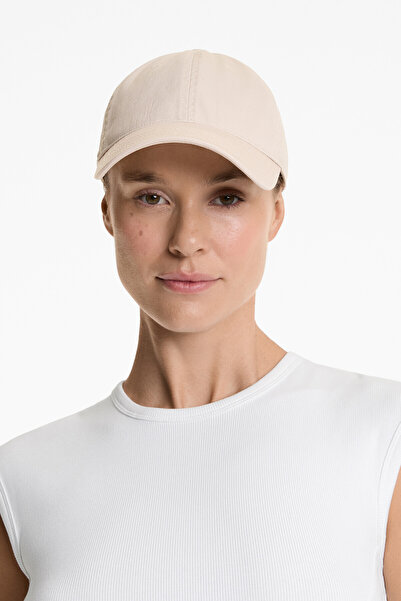 Oysho 100% cotton cap with washed effect