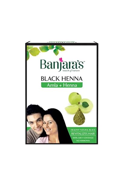 Banjara's حناء بانجاراس السوداء مع الأملا