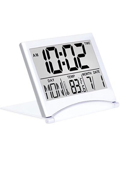 Stone Digital Clock Stone®, clock and date display, temperature display, alarm with snooze function, fo