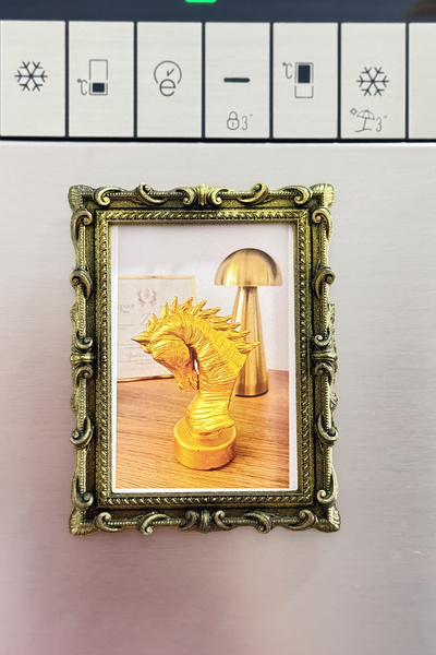 ZAP AKSESUAR Magnet Çerçeve, Boyutlu Klasik Tarz Minyatür Çerçeve Magnet