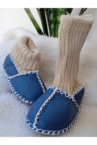 TTY Baby Booties Furry Genuine Lambskin