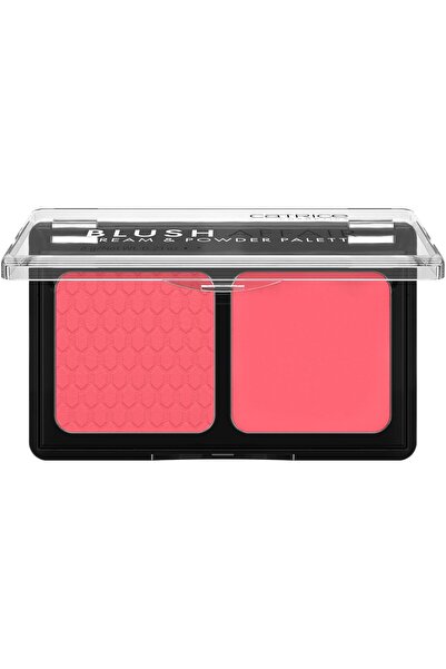 Catrice Paletă cremă și pudră Blush Affair, Rougepalette Nr. 010, Roșu
