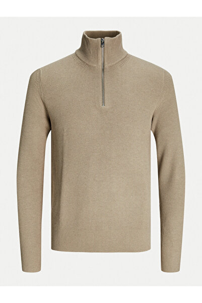 Jack & Jones Ανδρικό Πουλόβερ Jack Jones 12257773 Μπεζ