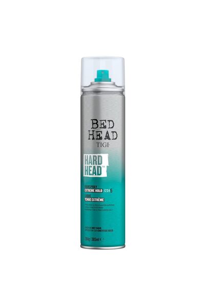 Tigi Fixativ Bed Head de la Hard Head pentru o fixare extra puternică, 385 ml