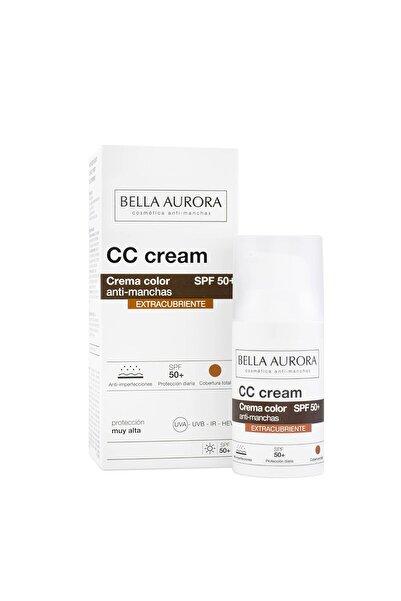 Bella Aurora Cremă CC Extra Cubriente SPF50+ 30 ml