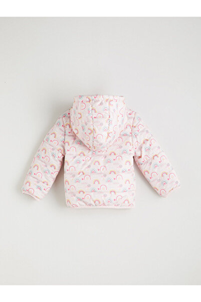 LC Waikiki Kapüşonlu Uzun Kollu Kız Çocuk Mont