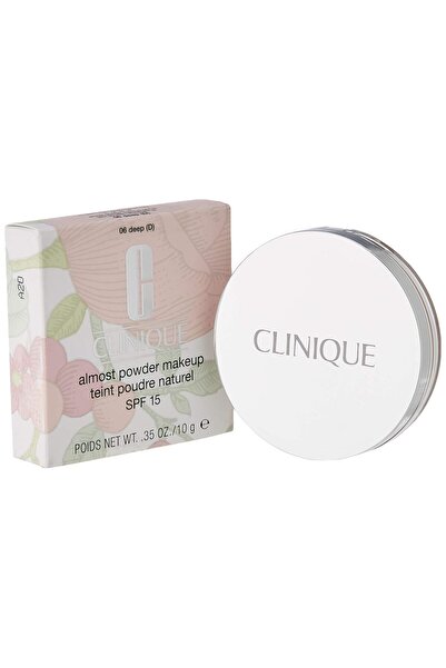 Clinique Almost Powder Make-up Foundation SF15, 06 Deep, 1 Pack (1 x 10 g)