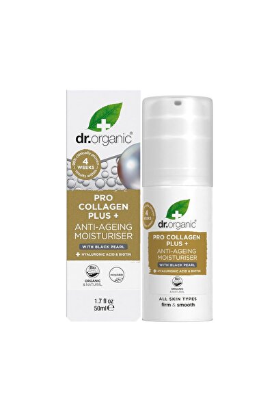 Dr. Organic Dr Pro Kollagen Plus Schwarze Perle, Hyaluronsäure, Gesundes Alte...