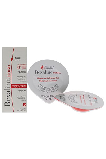 Rexaline Derma Night Mask-In-Cream 6X3 Ml