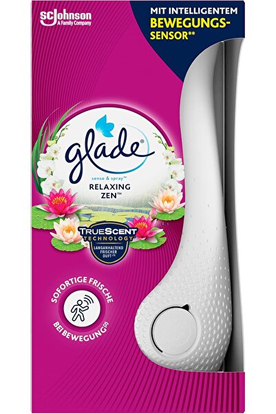Glade Sense & Spray, Room Fragrance with Motion Sensor, Holder & 1 Refill, Relaxing Zen, 18ml