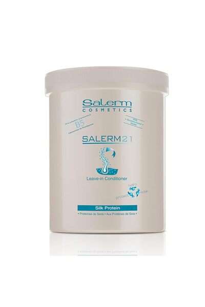 Salerm Balsam de păr fără clătire cu 21 proteine ​​de mătase 1000 ml